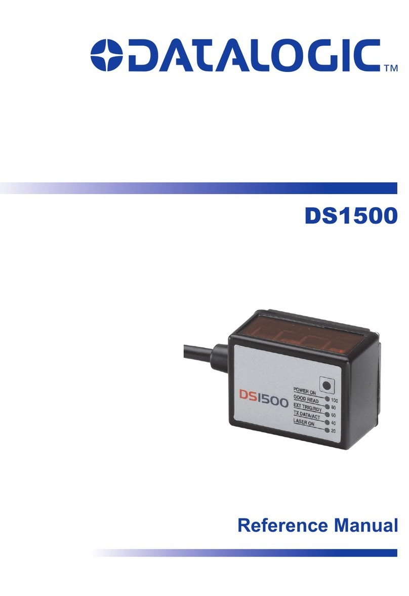 Datalogic DS1500 Reference manual