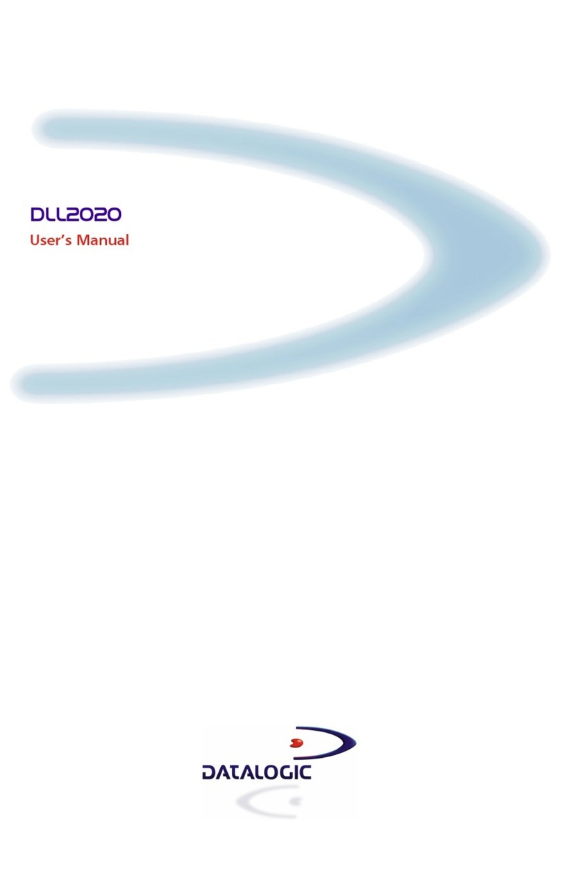 Datalogic DLL2020 user manual