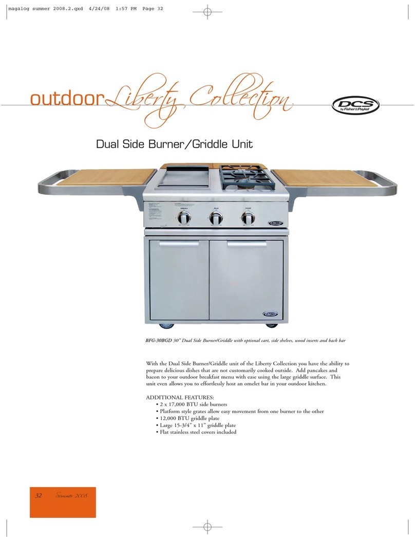 DCS BFG-30BGD Brochure & specs