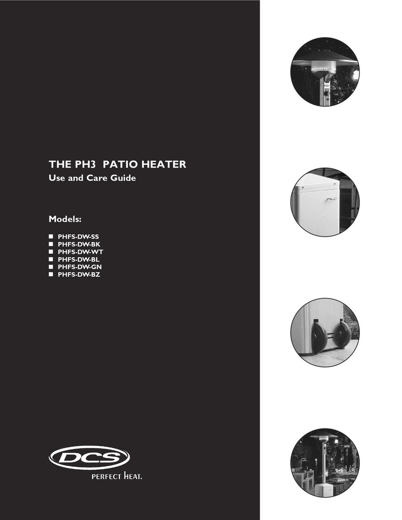 DCS PHFS-DW-SS, PHFS-DW-BK, PHFS-D User manual