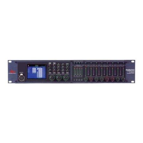 dbx DriveRack 4800 User manual
