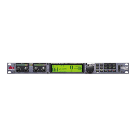 dbx QUANTUM User manual