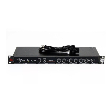 dbx 286A User manual