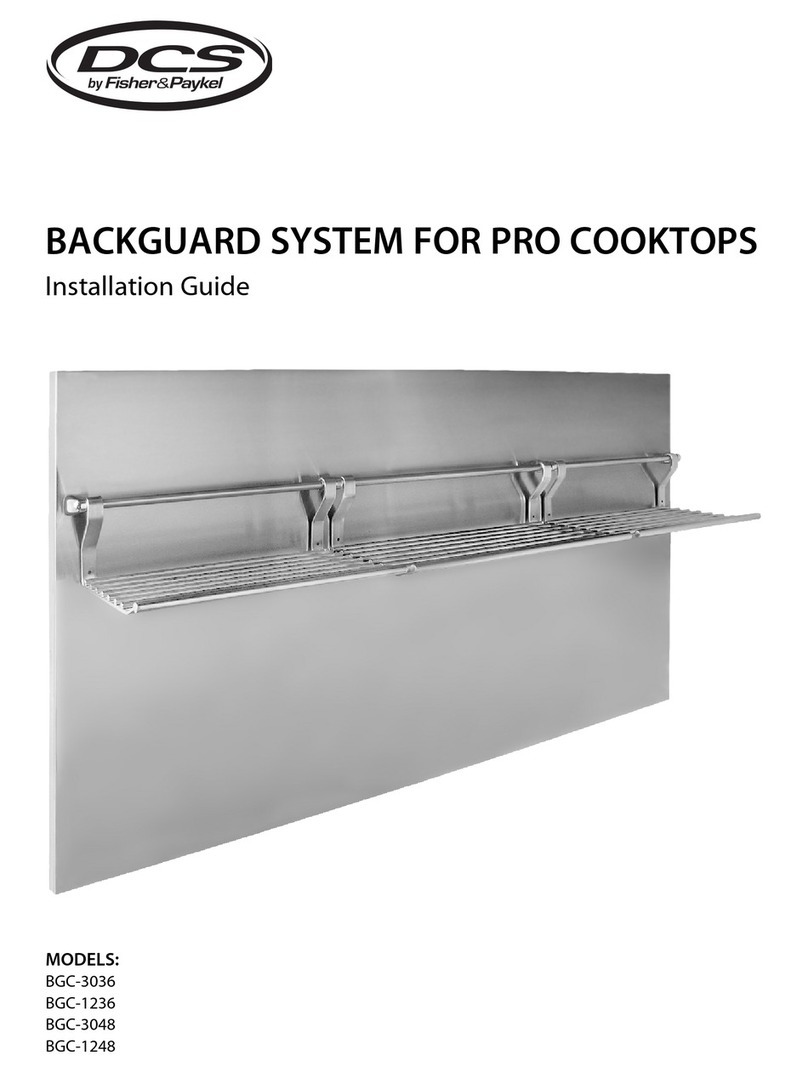 DCS BGC-1236 installation guide
