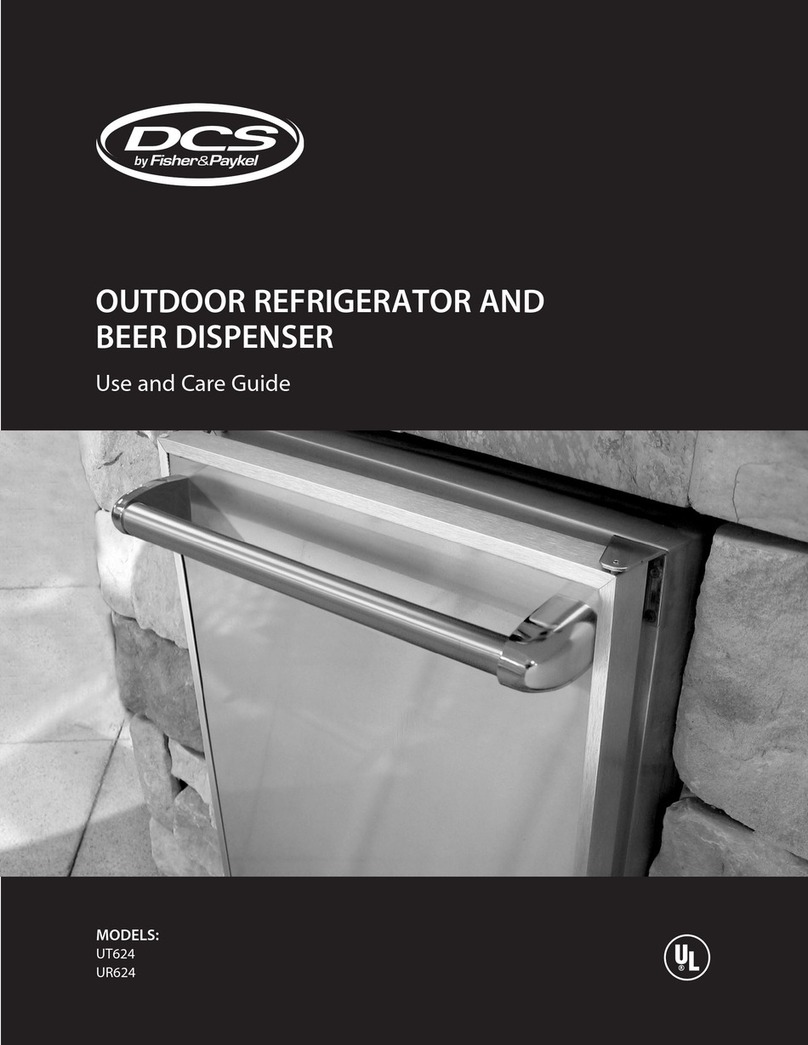 DCS UR624 Use and care guide