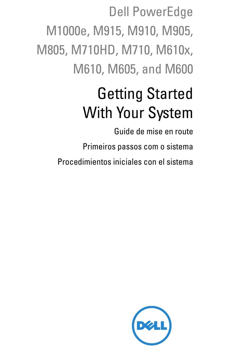 Dell PowerEdge M1000e User manual