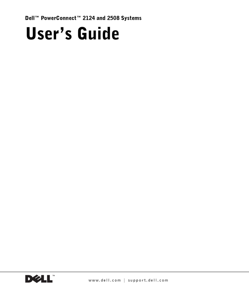 Dell PowerConnect 2124 User manual