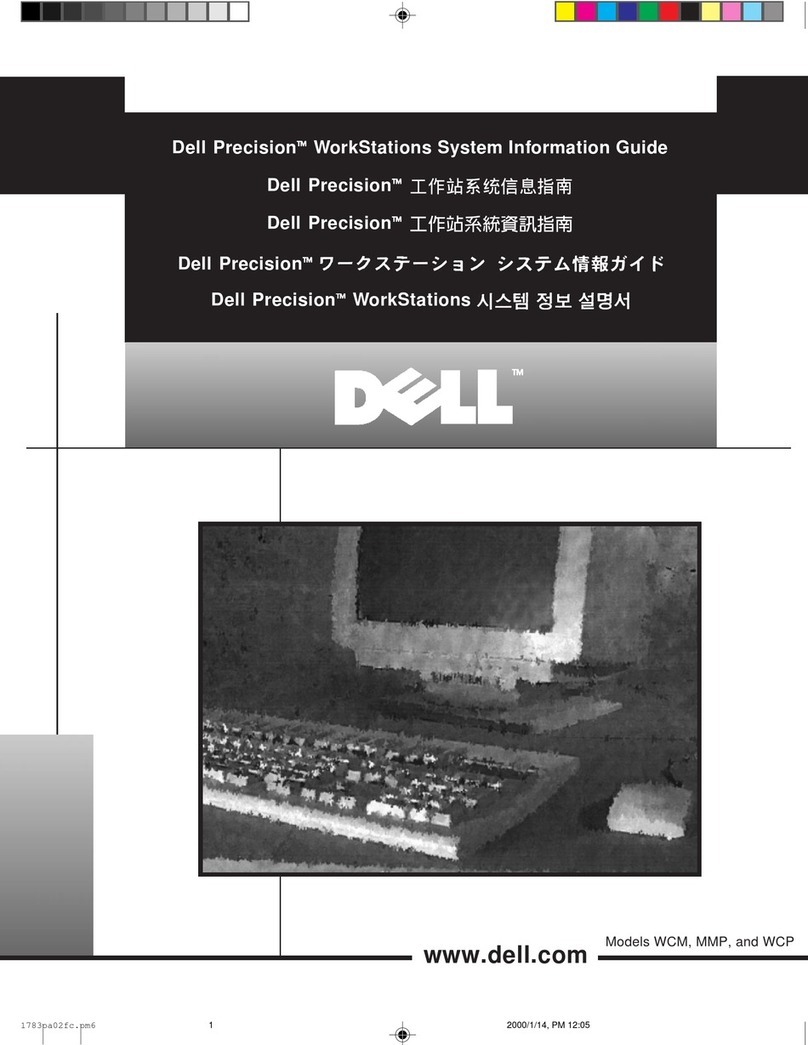 Dell PRECISION WCM Technical manual