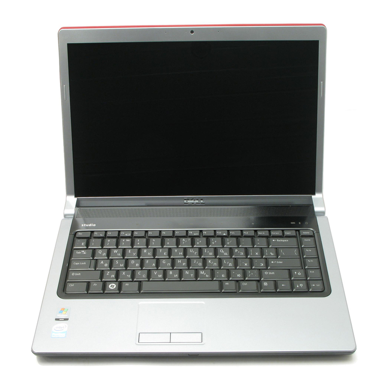 Dell Studio Series PP33L User manual Dell Studio Series PP33L User manual