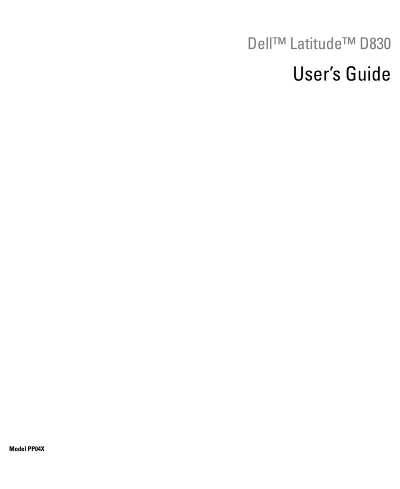 Dell Latitude UY691 User manual