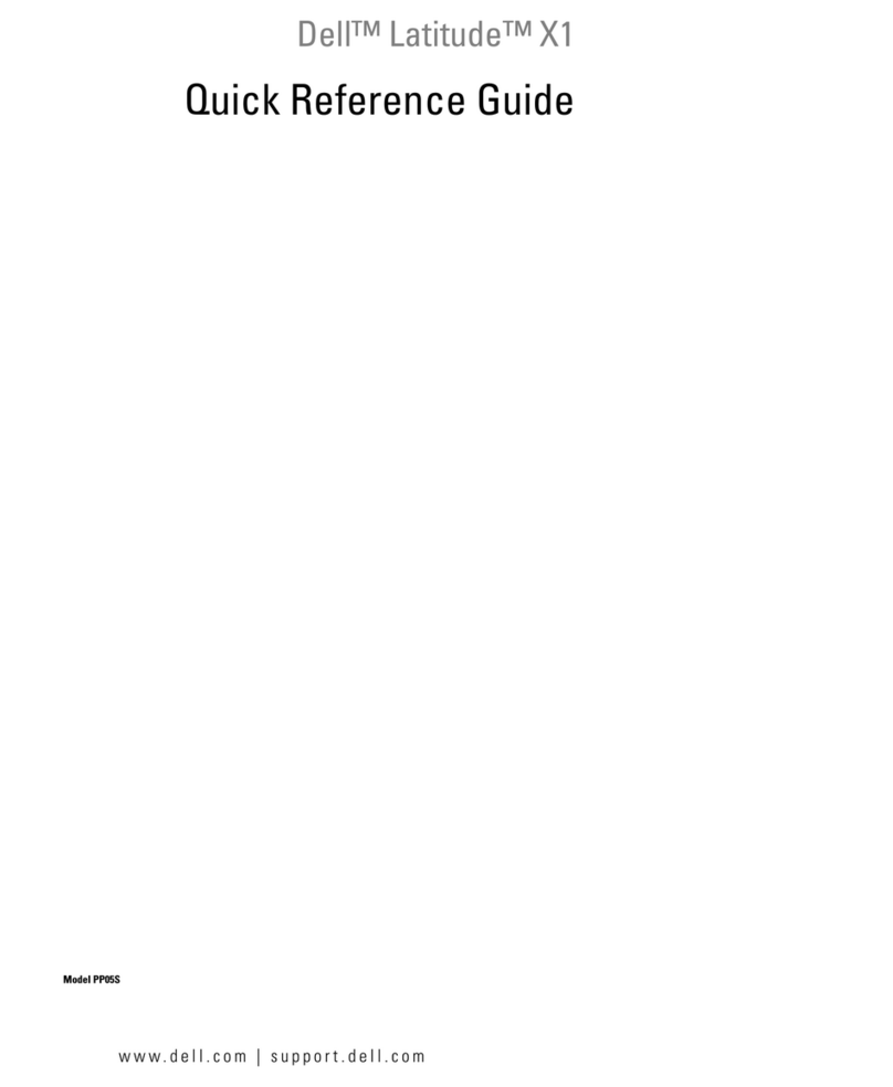 Dell Latitude PP05S User manual Dell Latitude PP05S User manual