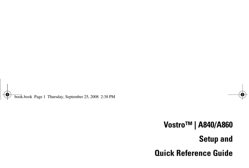 Dell Vostro A840 User manual