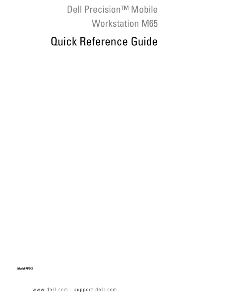 Dell Precision TD010 User manual