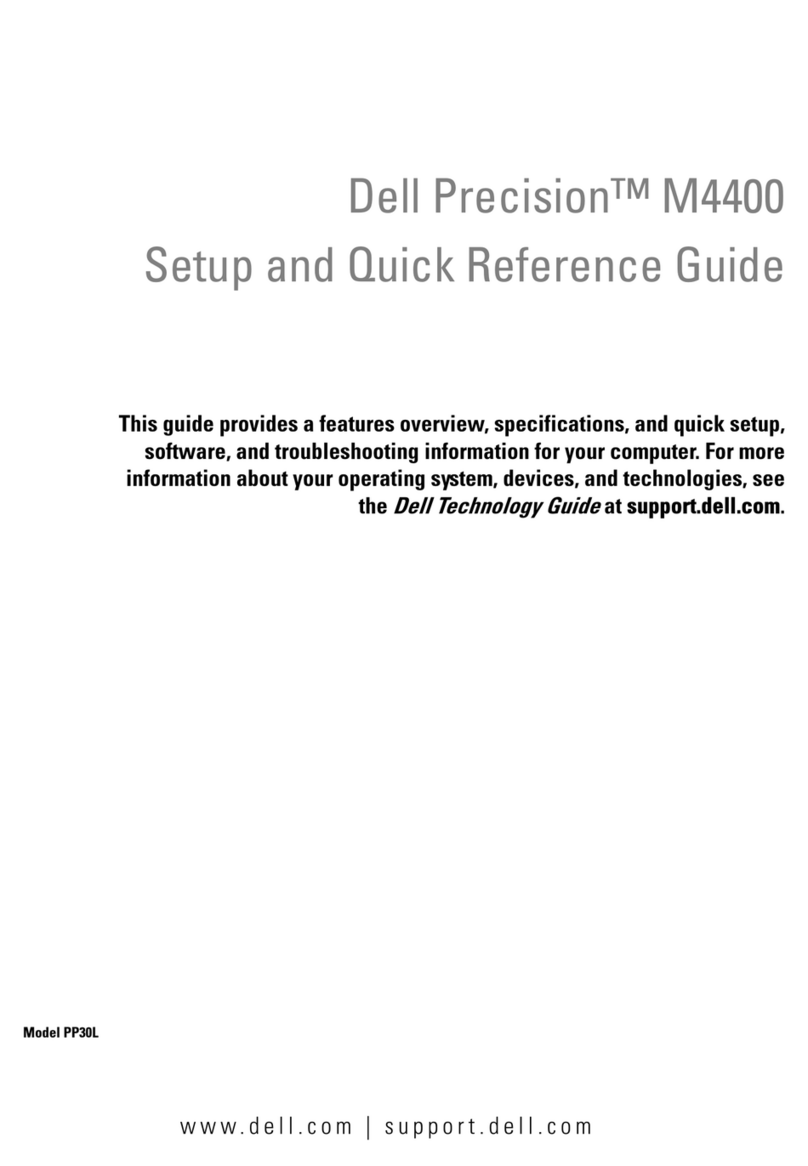 Dell Precision X001C User manual