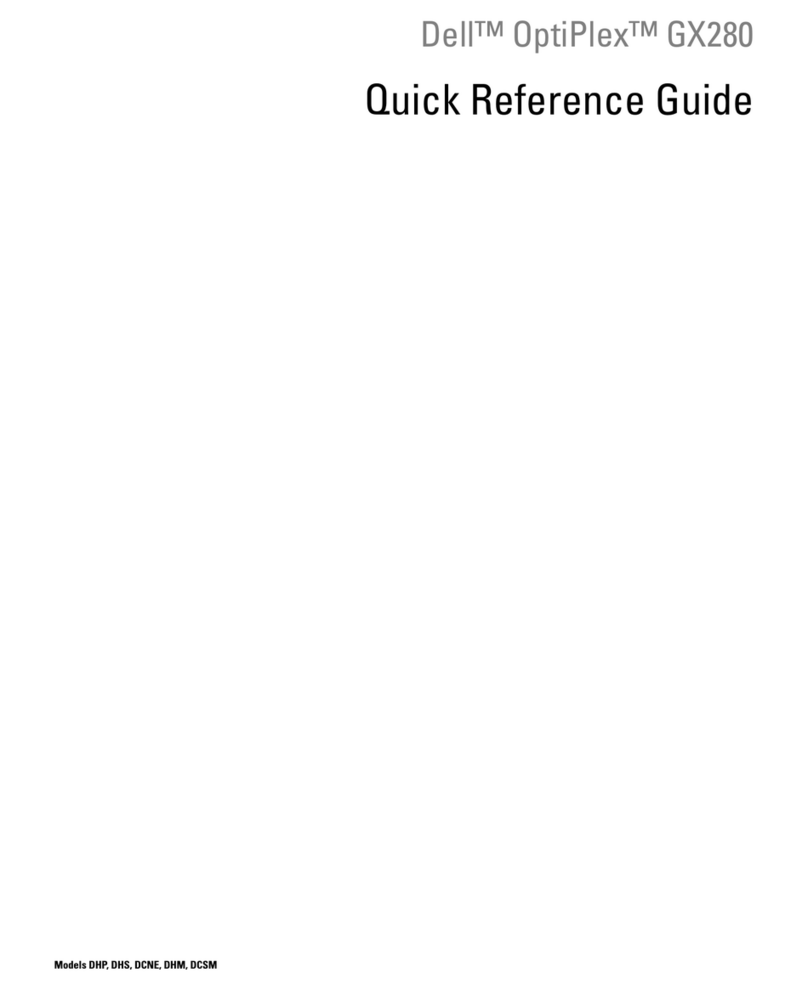 Dell OptiPlex K7822 User manual