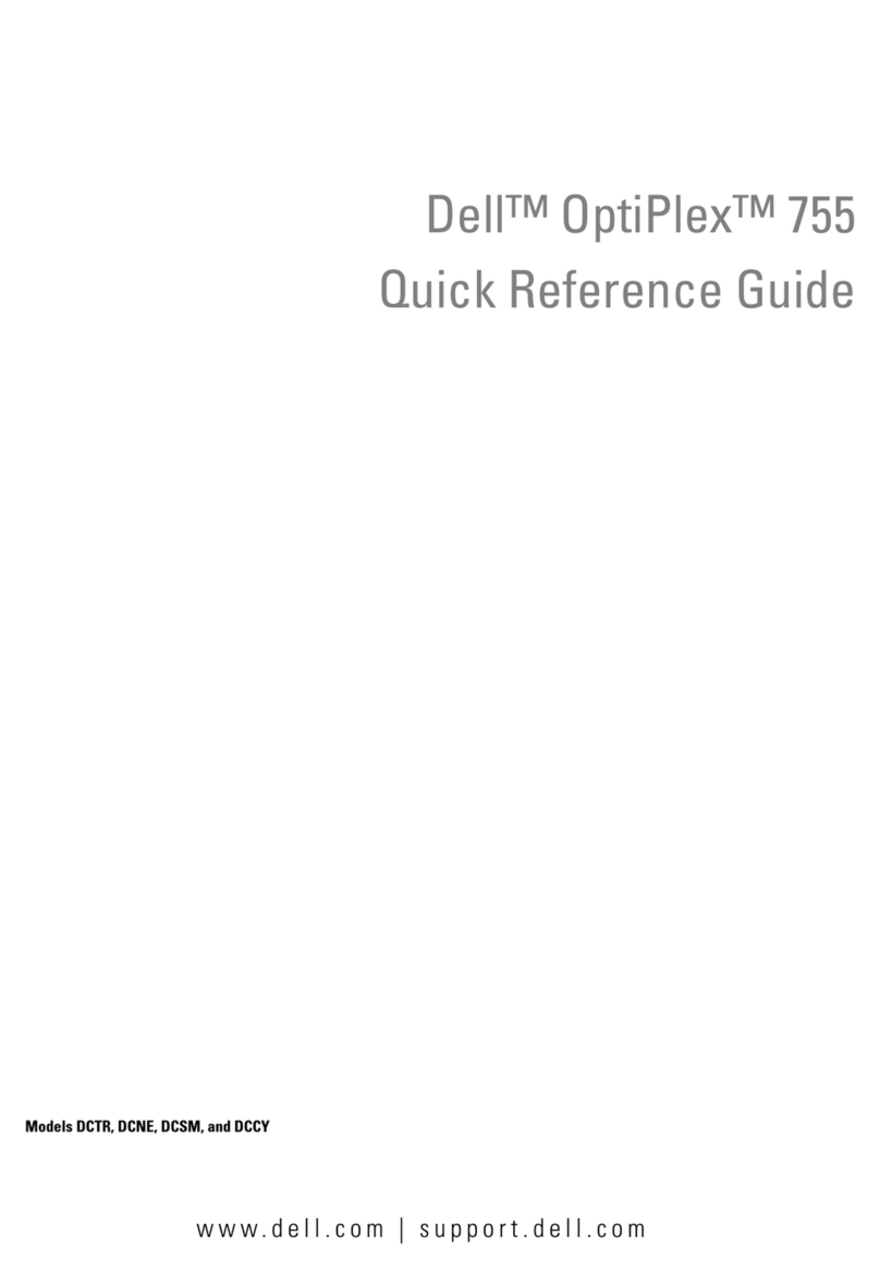 Dell OptiPlex FN389 User manual Dell OptiPlex FN389 User manual