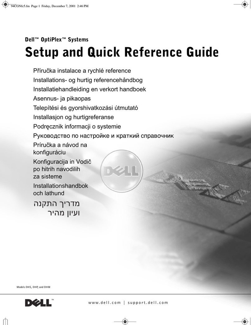 Dell OptiPlex 94CGN User manual