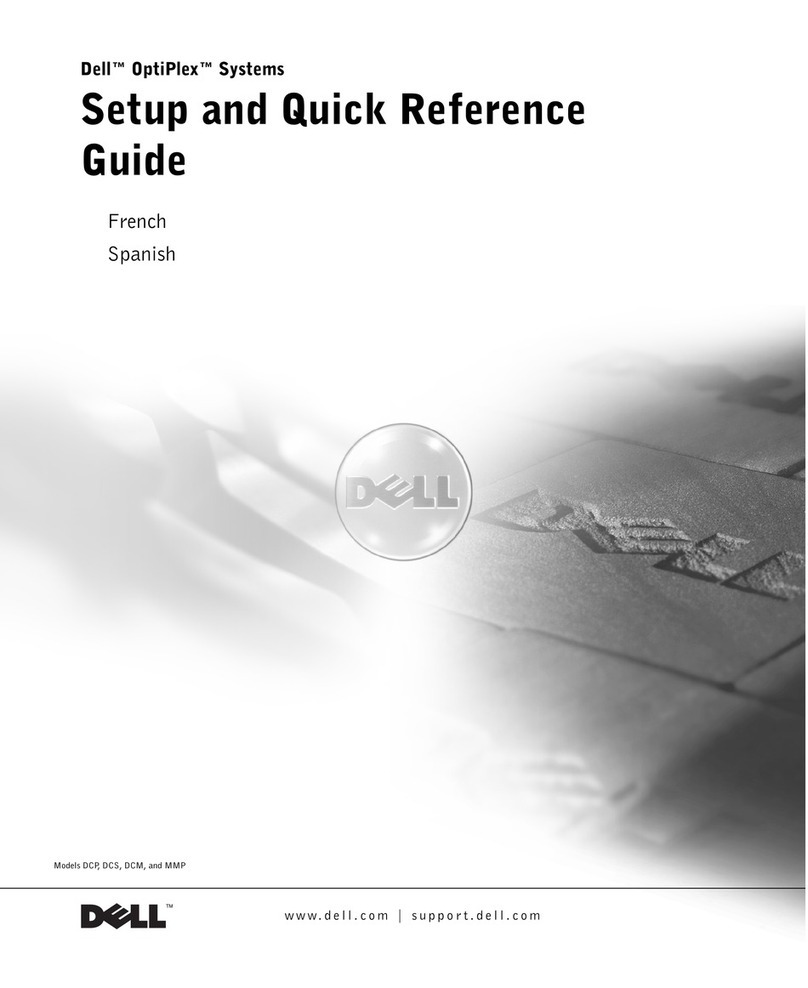 Dell OptiPlex DCM User manual