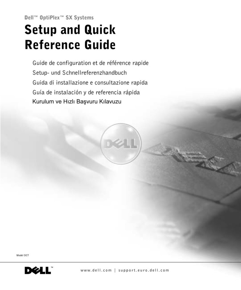 Dell OptiPlex 2U454 User manual