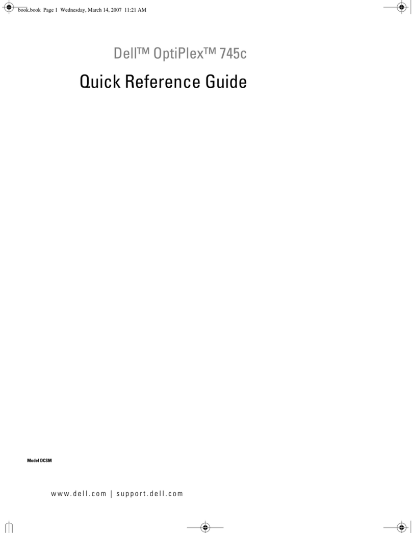 Dell OptiPlex 745c User manual