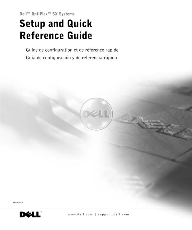 Dell OptiPlex 1U919 User manual