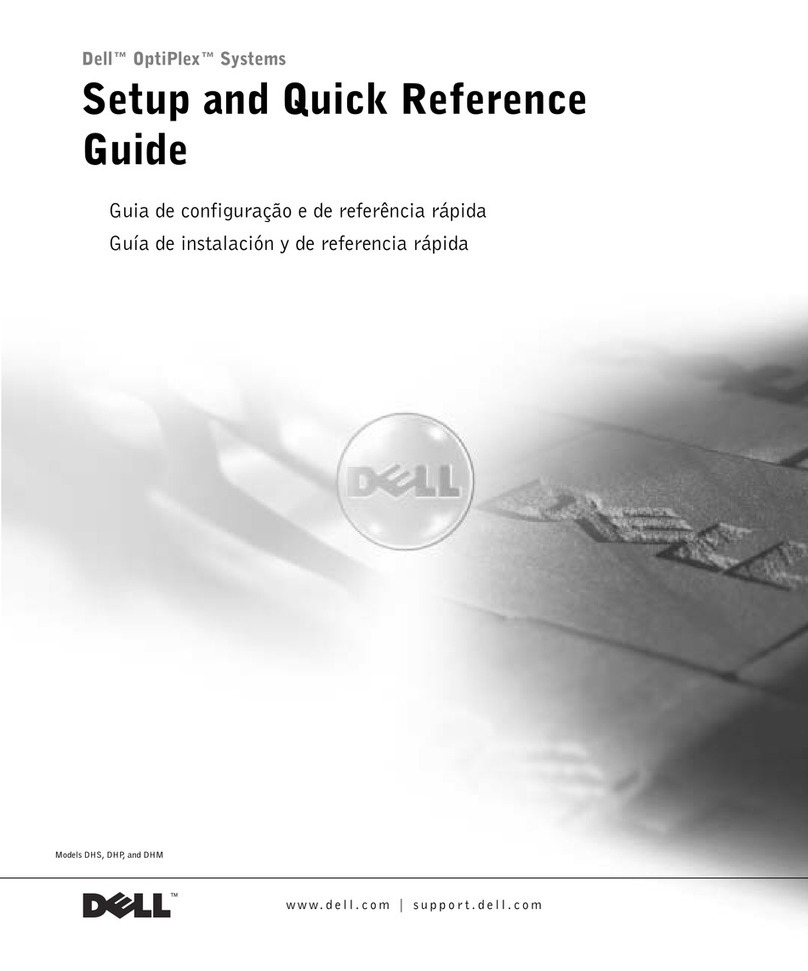 Dell OptiPlex 38WYD User manual