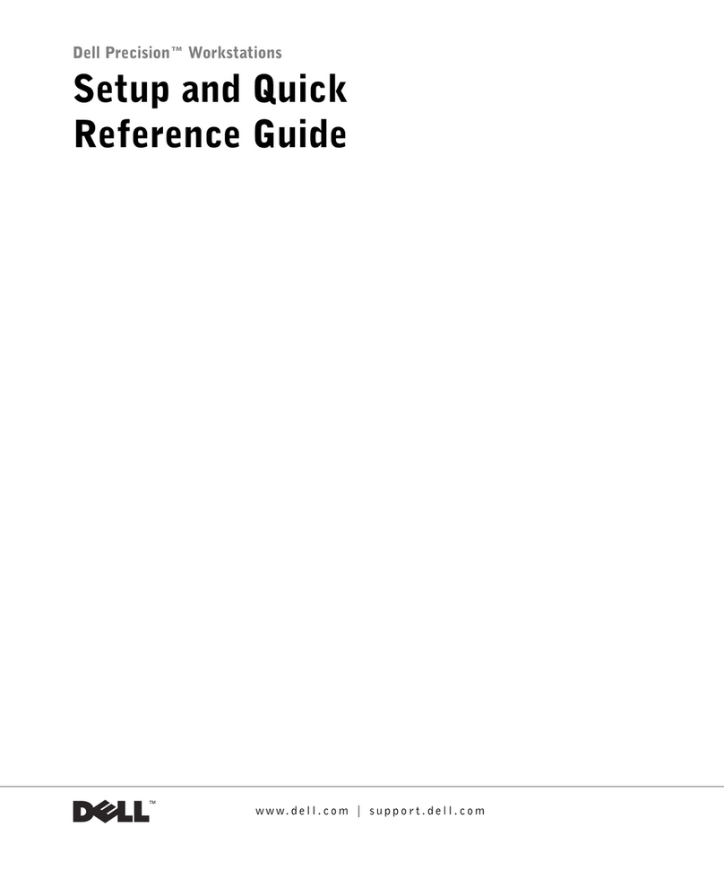 Dell Precision 0G475 User manual