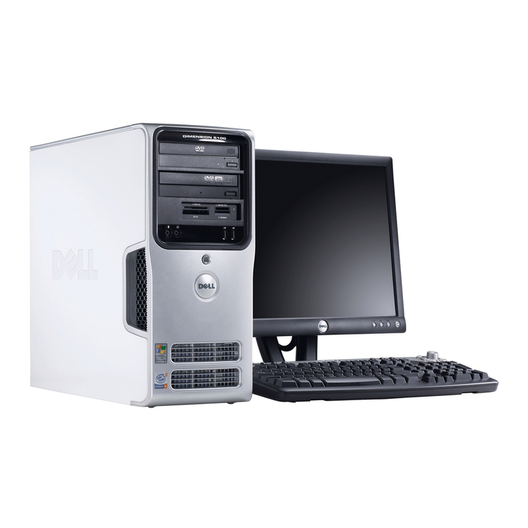 Dell Dimension 5100 user manual
