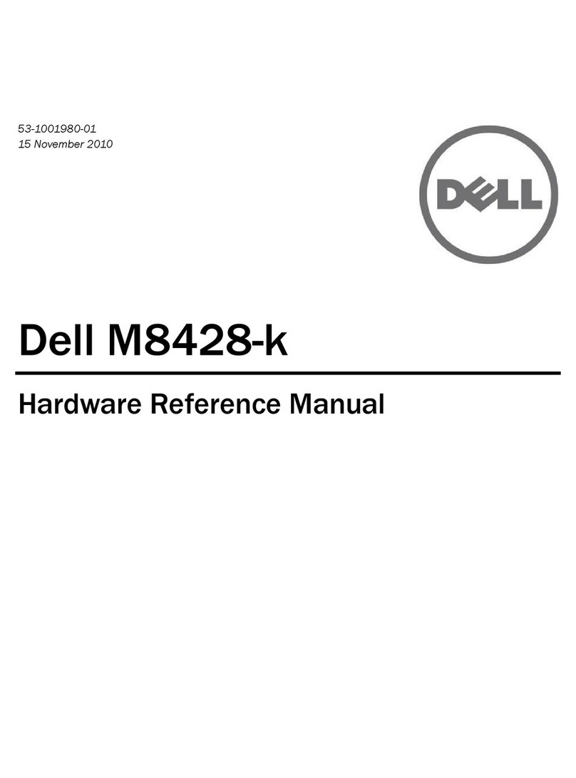 Dell PowerConnect M8428-k Hardware reference manual
