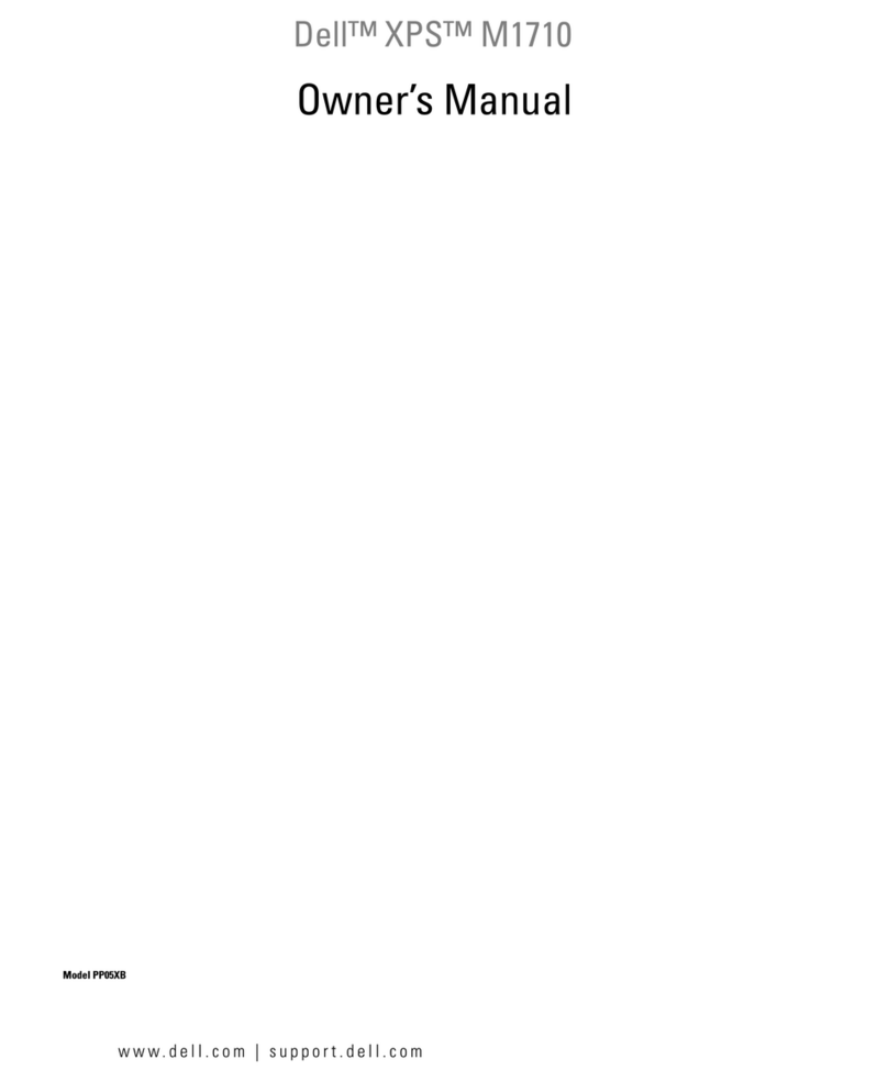 Dell XPS M1710 User manual