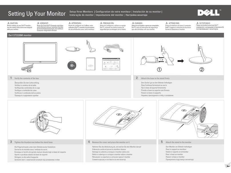 Dell ST2220M User manual