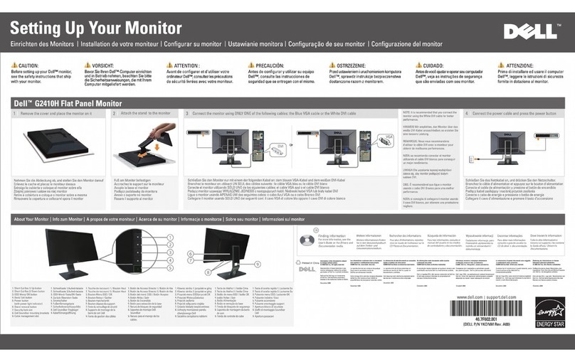 Dell G2410H Setup guide