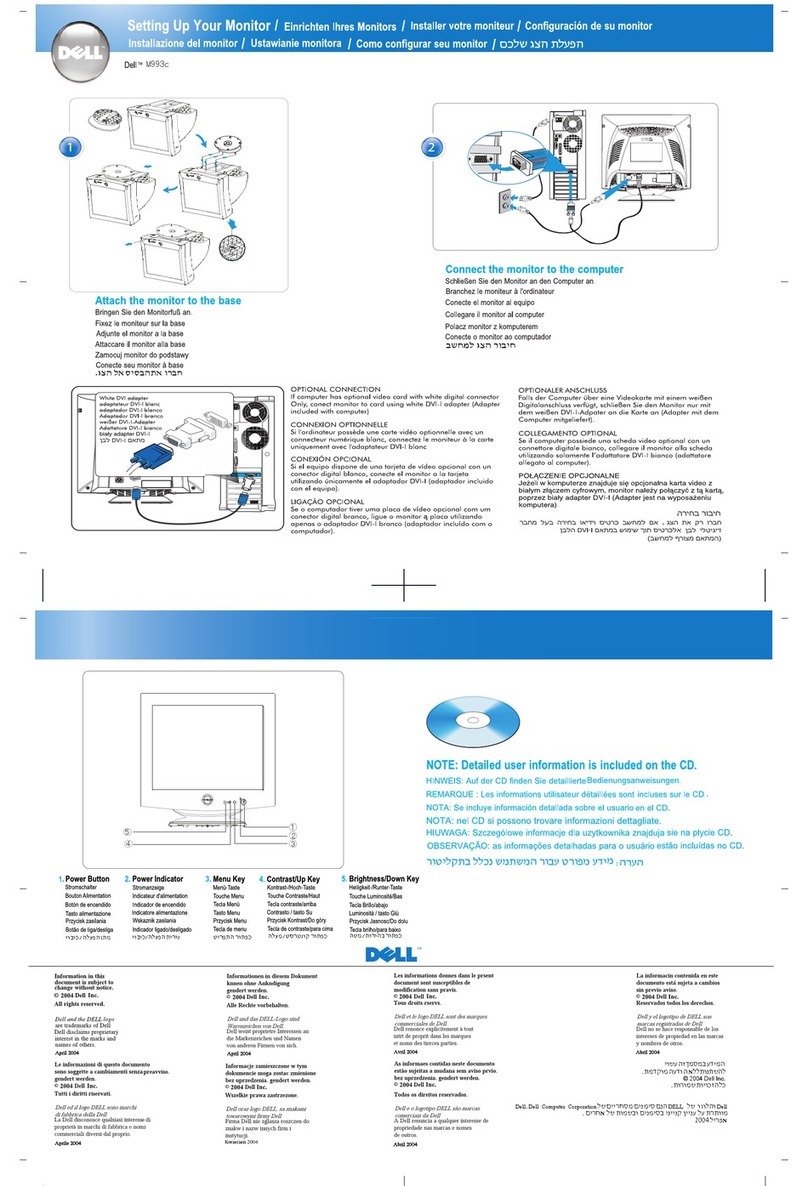 Dell M993c User manual