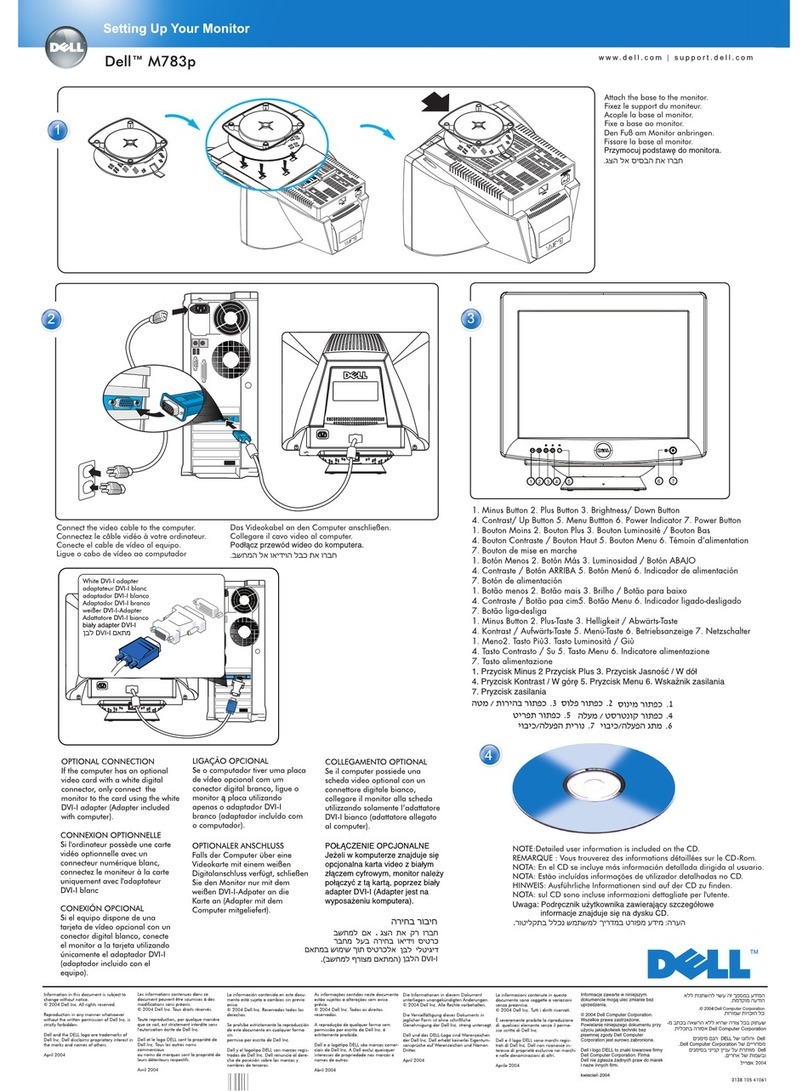 Dell M783P User manual Dell M783P User manual
