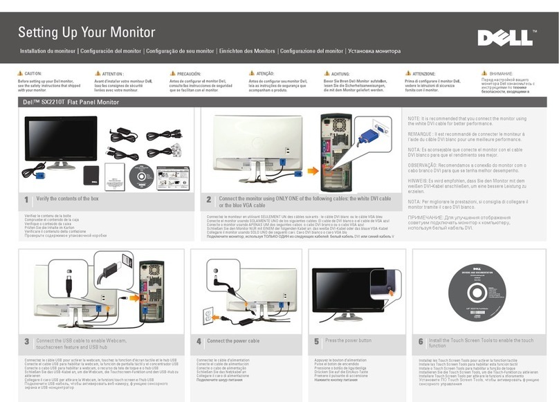 Dell SX2210T User manual
