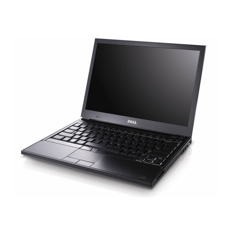 Dell Latitude E6400 ATG Setup and quick reference guide