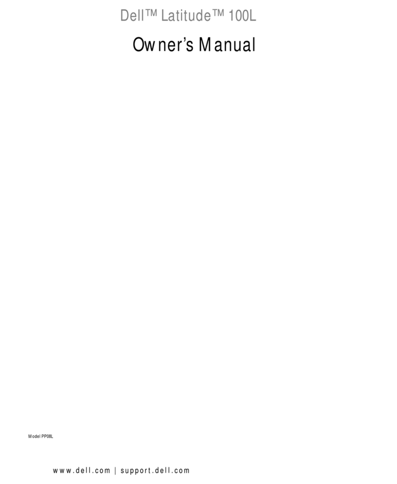 Dell Latitude 100L owner's manual