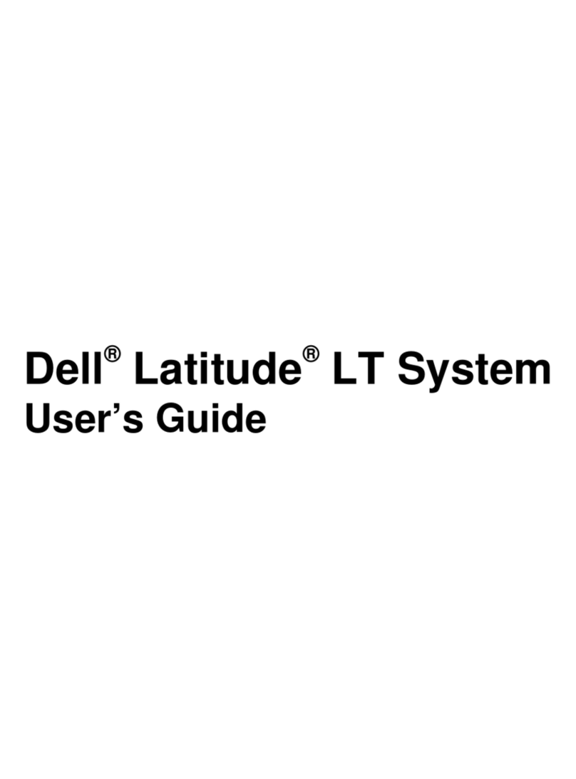 Dell Latitude LT System User manual