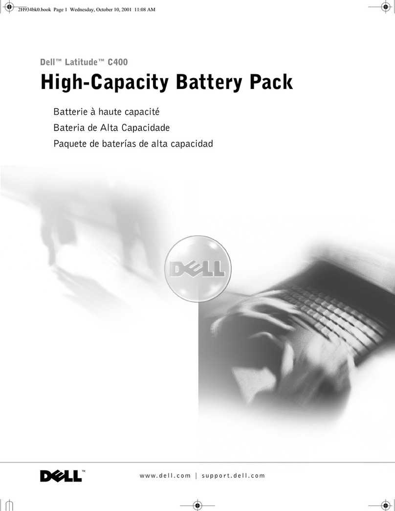 Dell Latitude C400 user manual