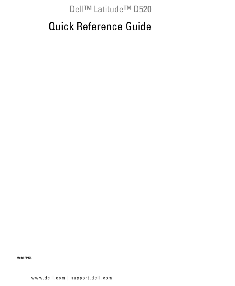 Dell Latitude JF854 User manual