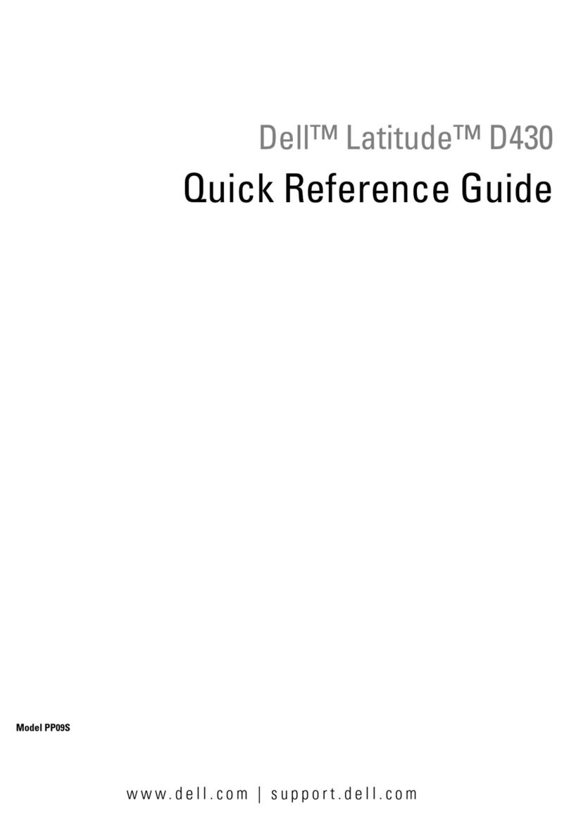 Dell Latitude GX148 Quick reference guide