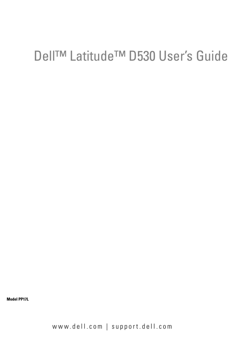 Dell Latitude D530 User manual