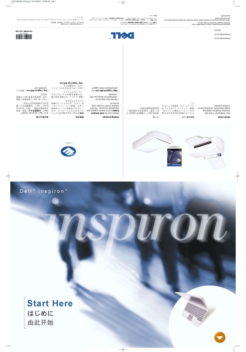 Dell Inspiron 2100 Instruction Manual