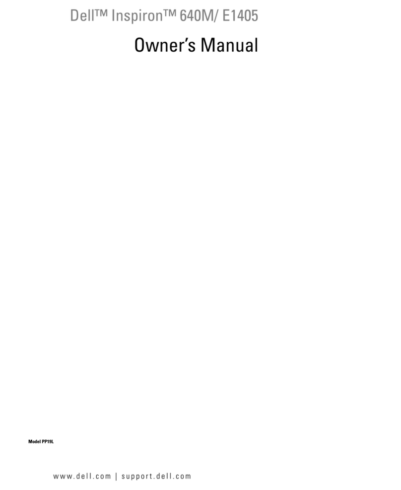Dell Inspiron 600m User manual