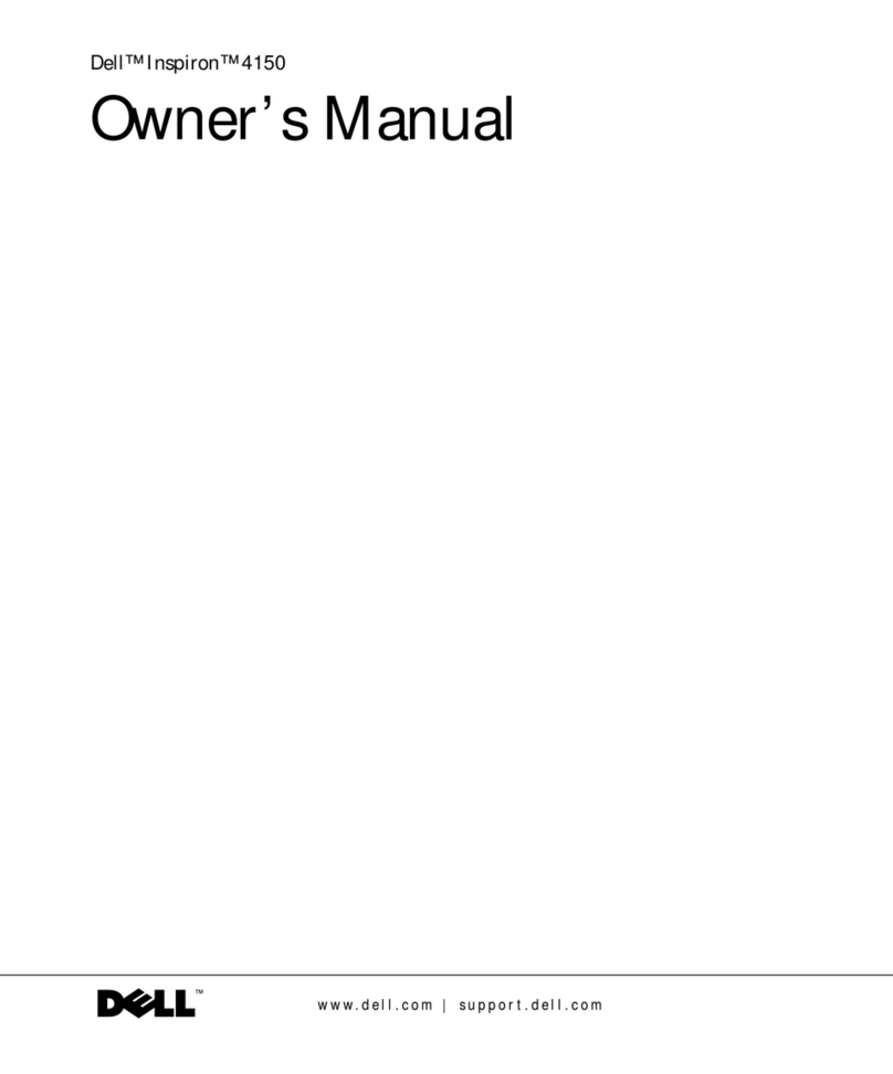 Dell Inspiron 4150 User manual