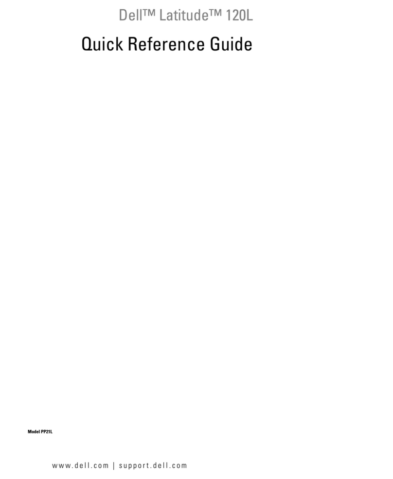 Dell Inspiron 120L Quick reference guide
