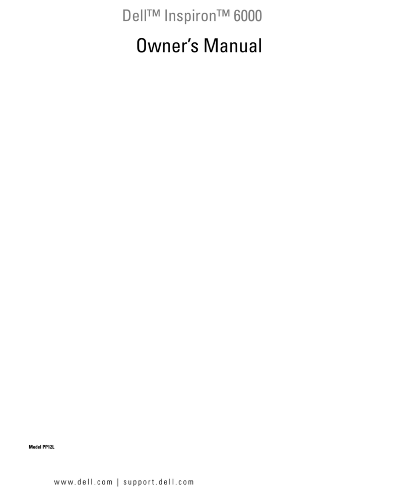 Dell Inspiron 6000 User manual