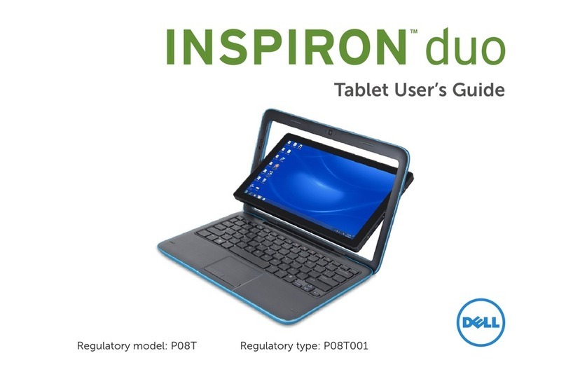 Dell INSPIRON DUO P08T001 User manual