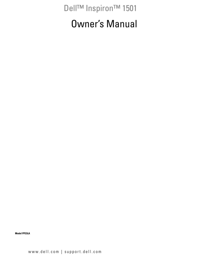 Dell Inspiron 1501 - Turion X2 TL-60 2GB DDR2 User manual