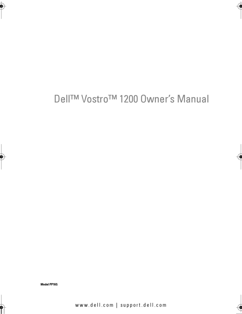 Dell Inspiron 1200 User manual